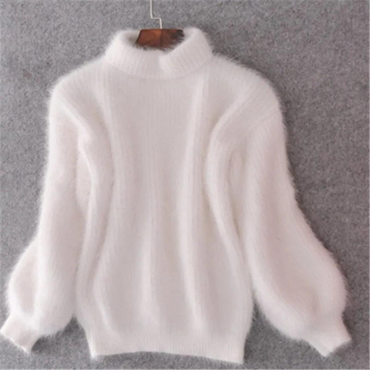 Cosy High-Neck Knit Sweater