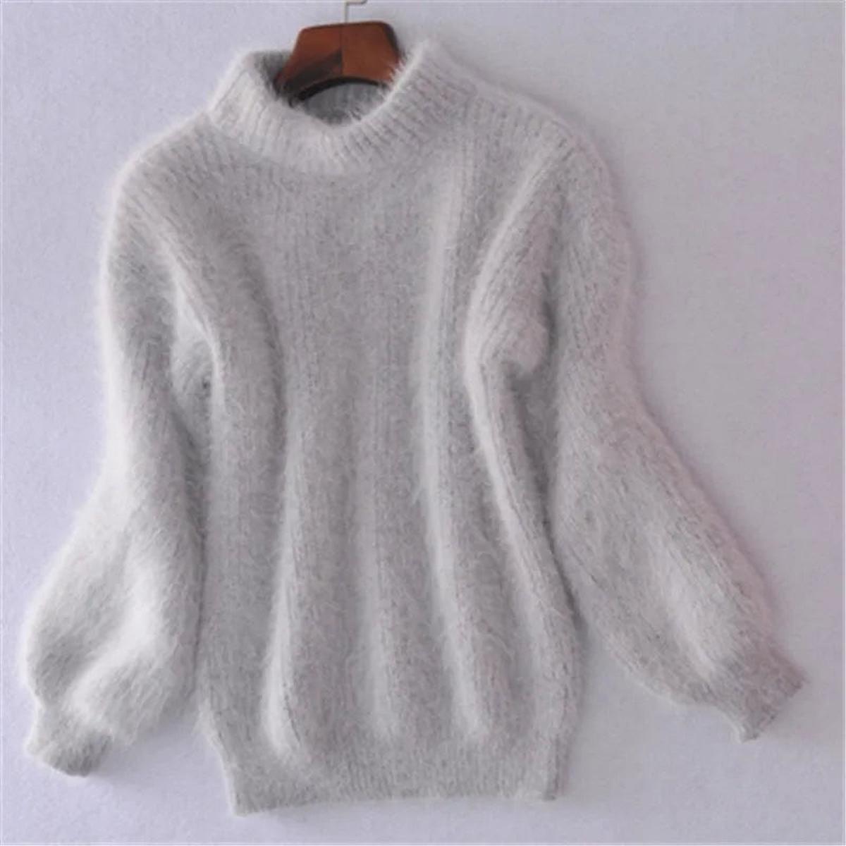 Cosy High-Neck Knit Sweater