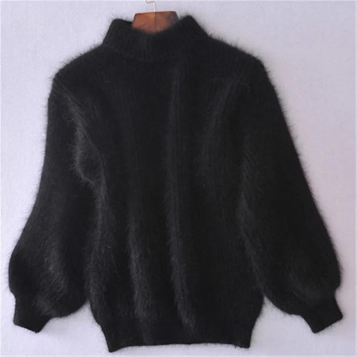 Cosy High-Neck Knit Sweater