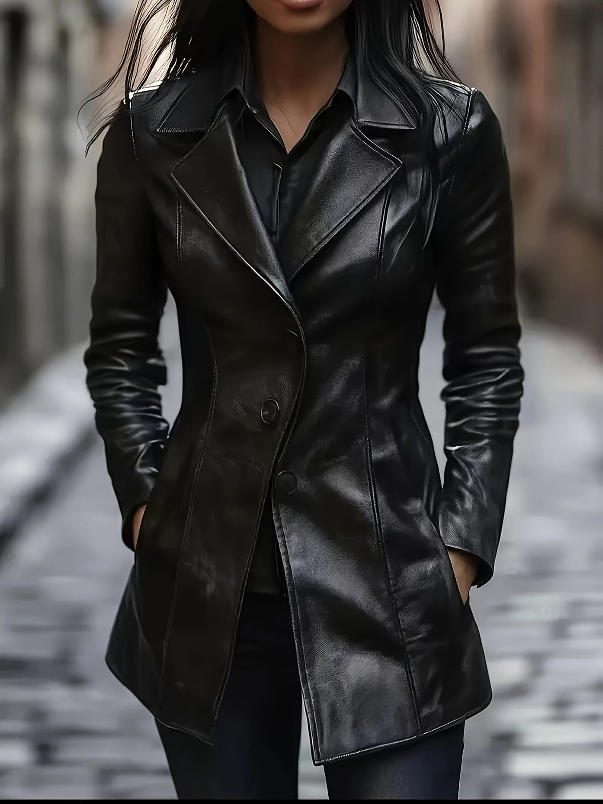 Tailored Mid-Length Coat