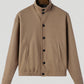 Button-Front Bomber Jacket
