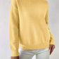 Mock Neck Relaxed Fit Sweater