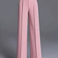 High-Waisted Wide-Leg Trousers