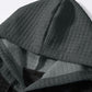Textured Color-Block Hoodie