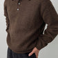 Polo Collar Knit Sweater