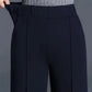 High-Waisted Wide-Leg Trousers