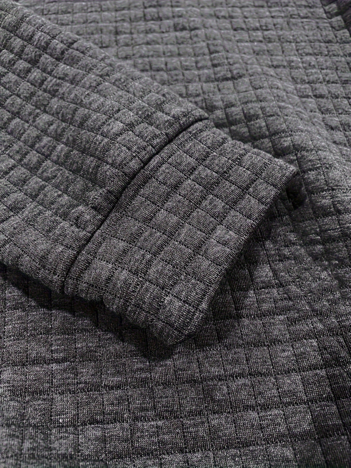 Textured Hooded Sweatshirt