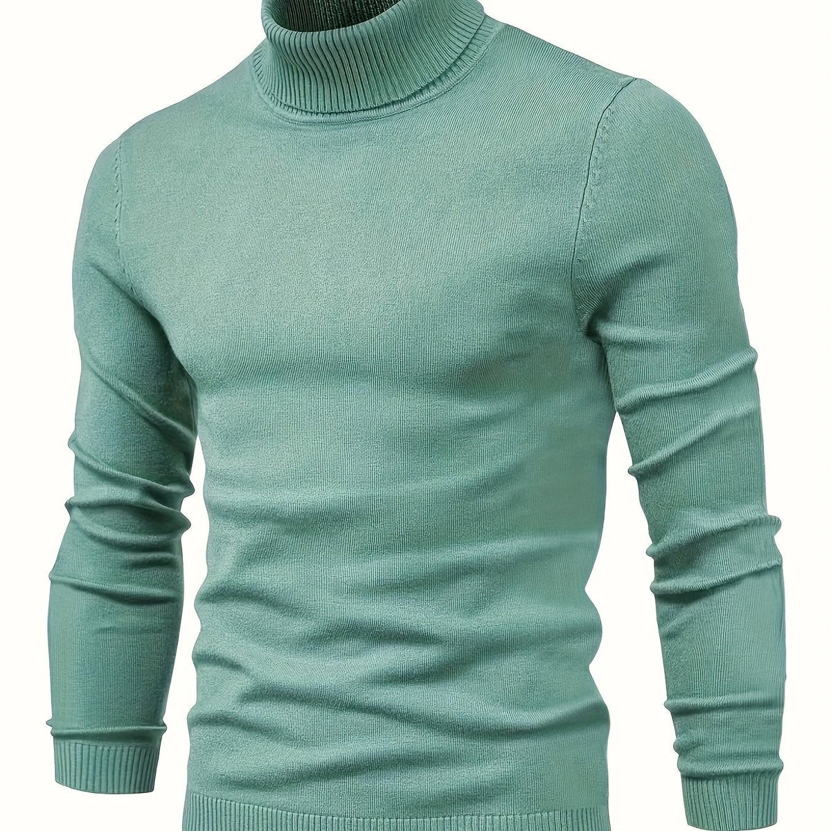 Classic Mock-Neck Sweater