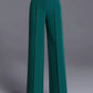 High-Waisted Wide-Leg Trousers