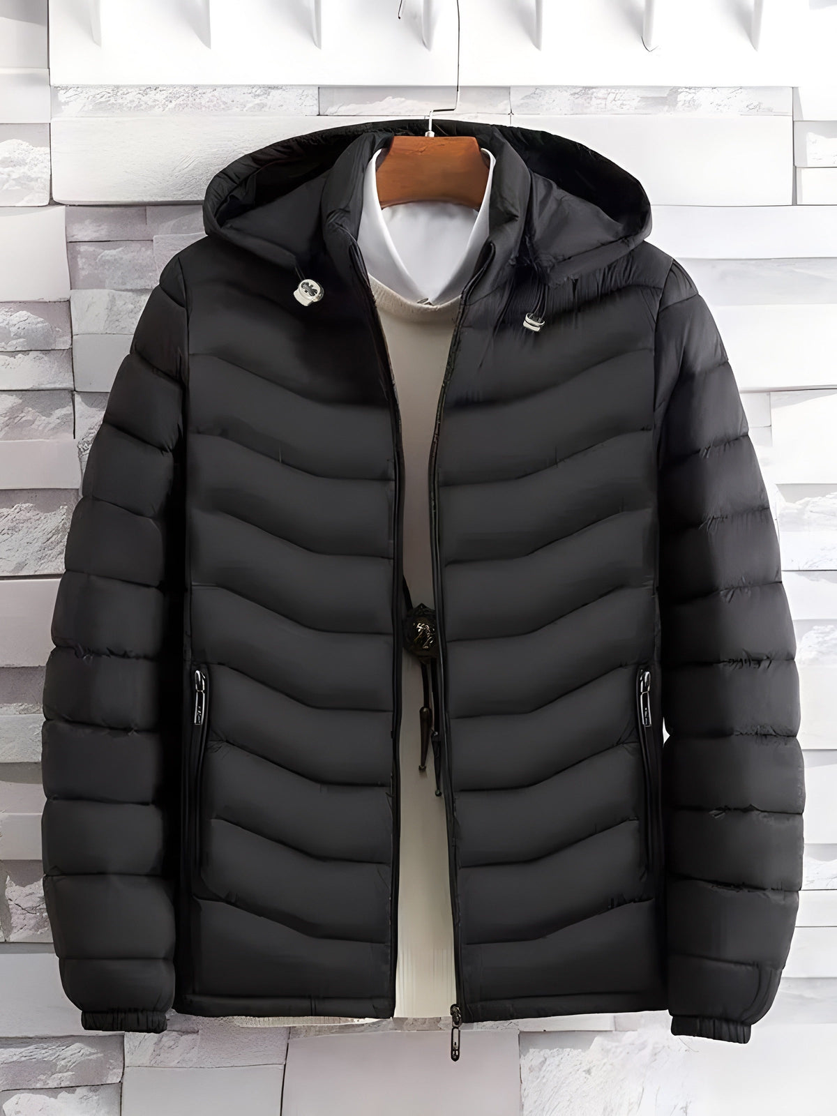 Hooded Quilted Puffer Jacket