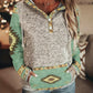 Western-Inspired Hooded Sweatshirt