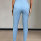 High-Waist Skinny Jeans