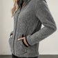 Plush Zip-Up Jacket