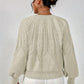 Relaxed Cable-Knit Sweater
