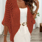 Open-Front Batwing Cardigan