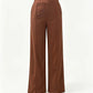 High-Waisted Wide-Leg Trousers