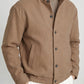 Button-Front Bomber Jacket