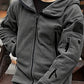 Rugged Hooded Zip Jacket