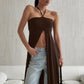 Aethel - Robe Maxi Bohème Chic En Soie Fluide