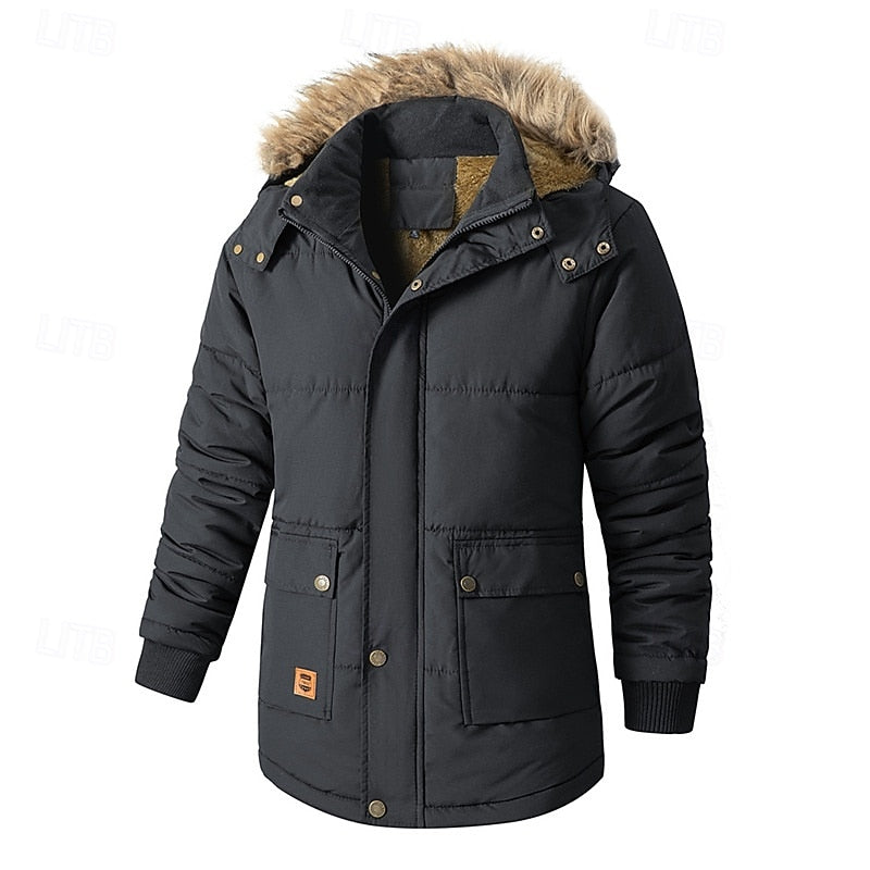 Insulated Hooded Parka
