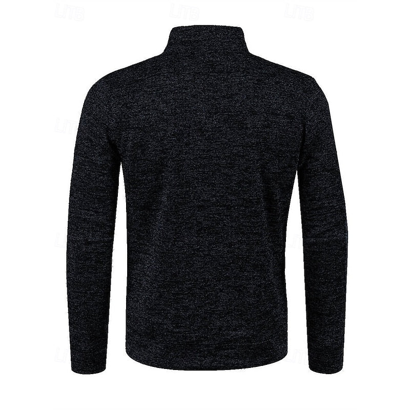 Full-Zip Stand Collar Jacket