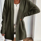 Relaxed Open-Front Cardigan