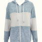 Color-Block Zip-Up Hoodie