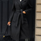 Tailored Belted Long Coat