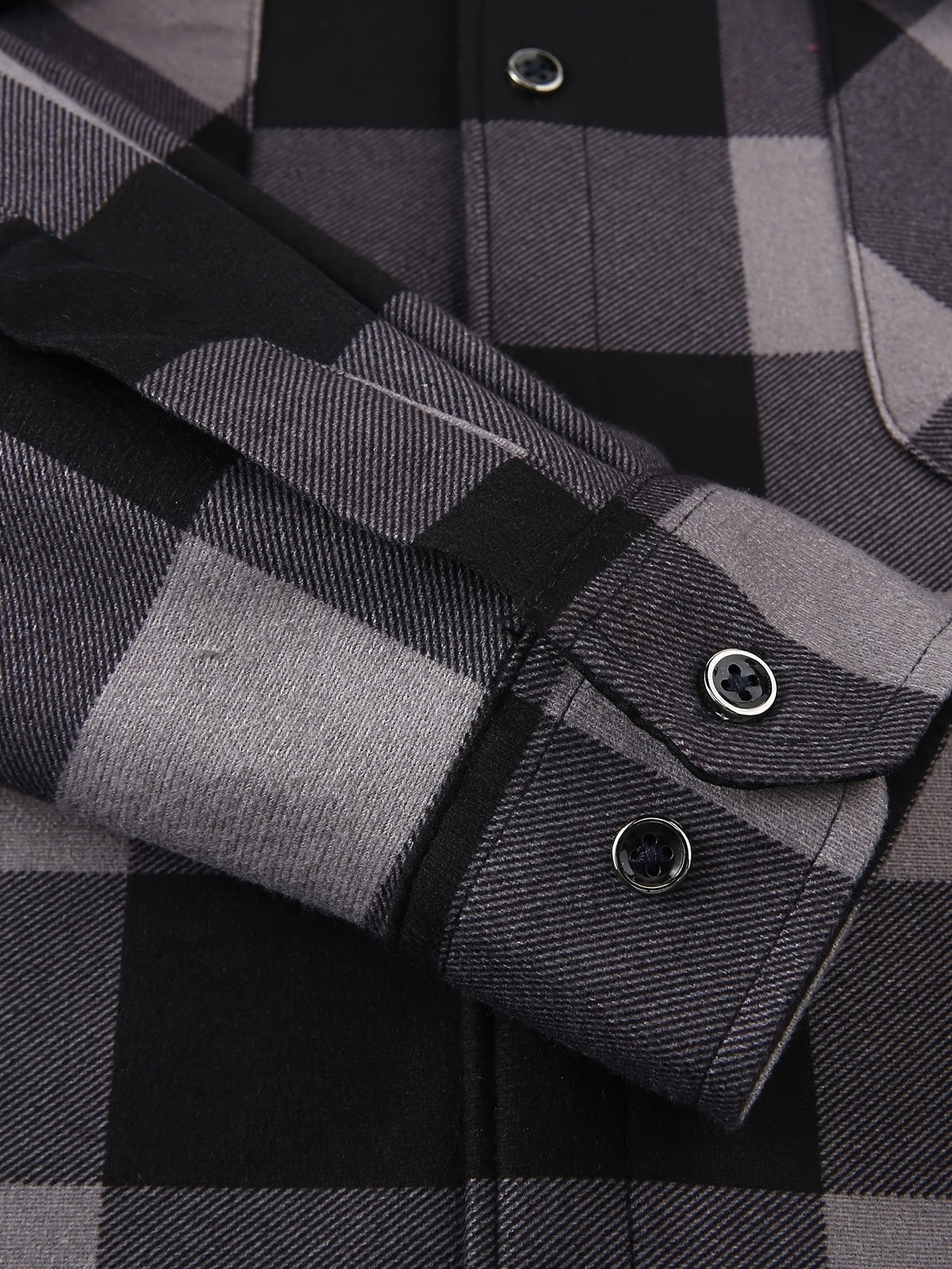 Hooded Check Shirt Jacket