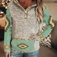 Western-Inspired Hooded Sweatshirt