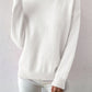 Mock Neck Relaxed Fit Sweater