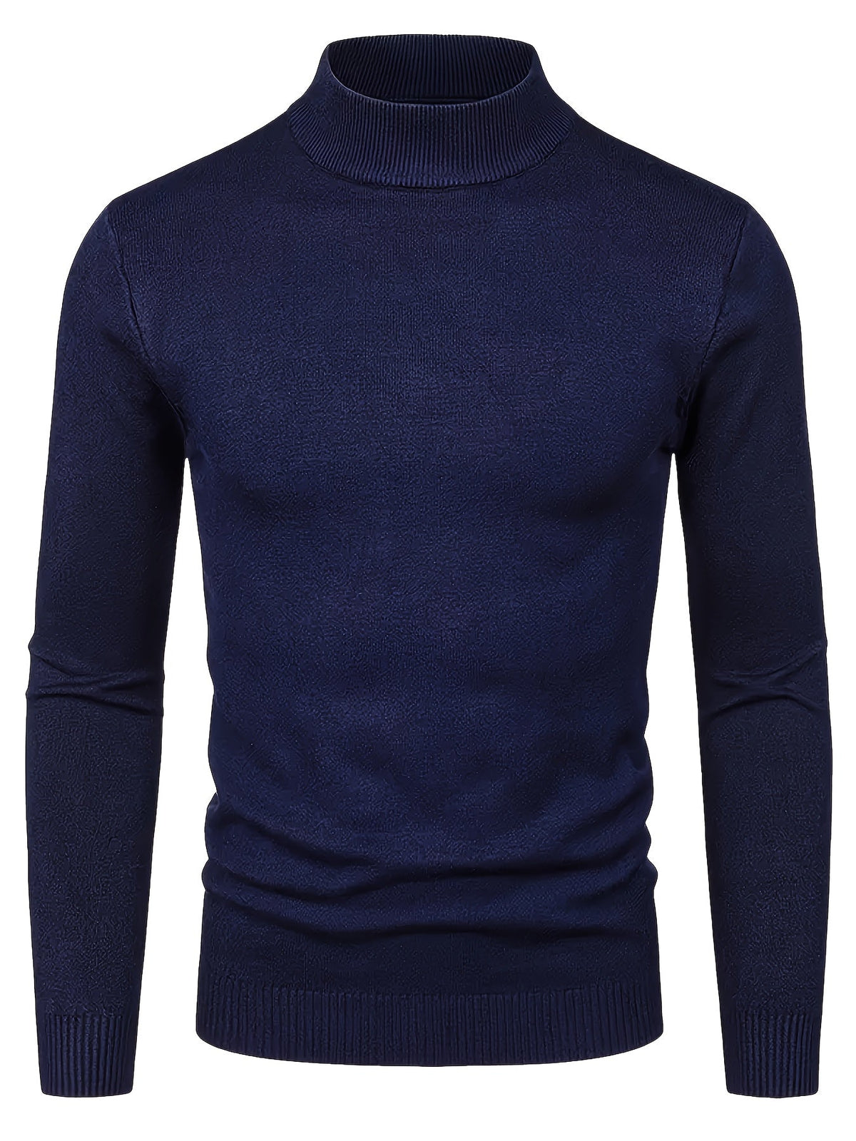 Refined Mock-Neck Sweater
