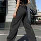 High-Waisted Wide-Leg Cargo Pants