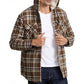 Hooded Check Overshirt