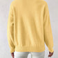 Mock Neck Relaxed Fit Sweater