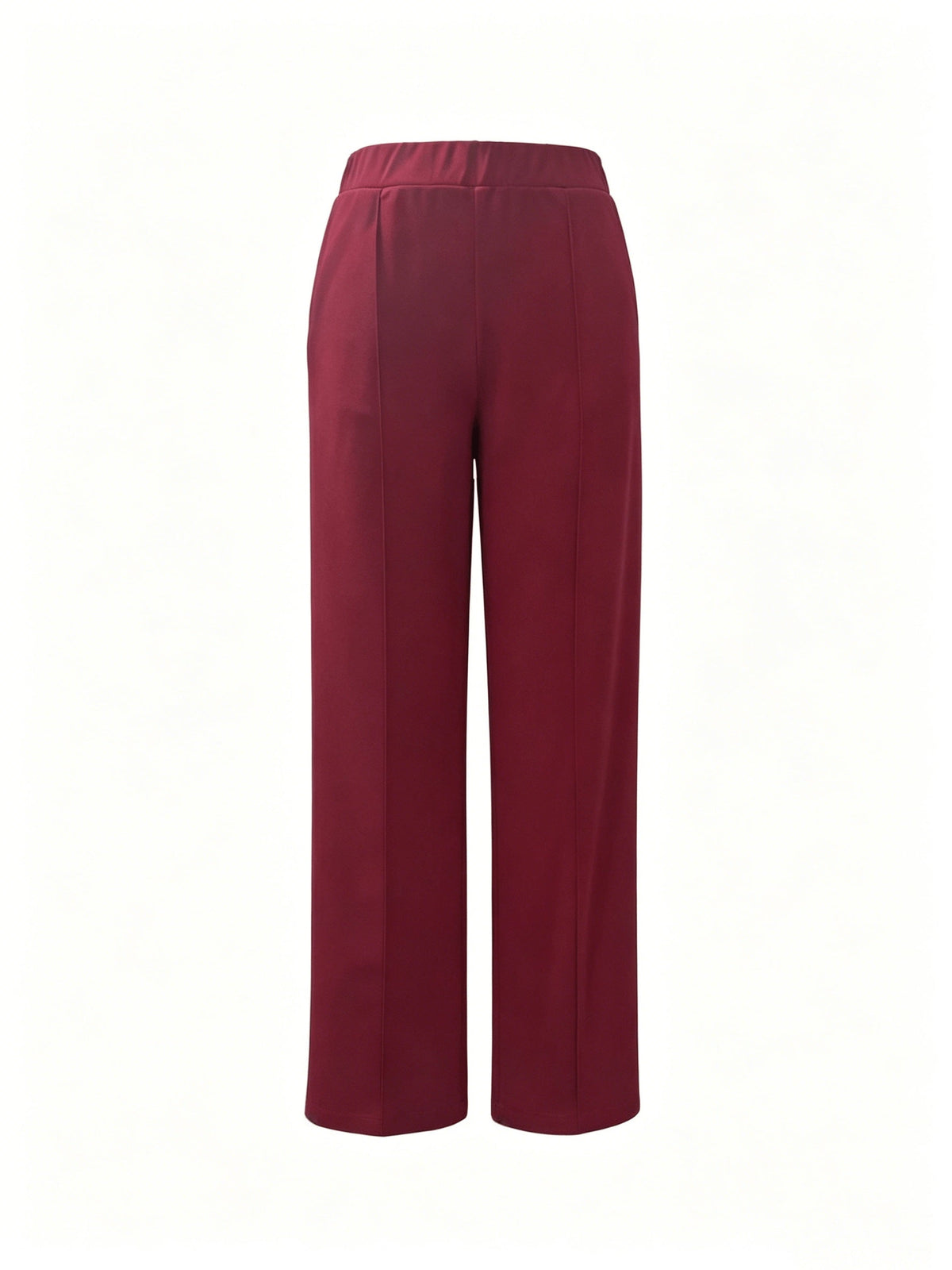 High-Waisted Wide-Leg Trousers