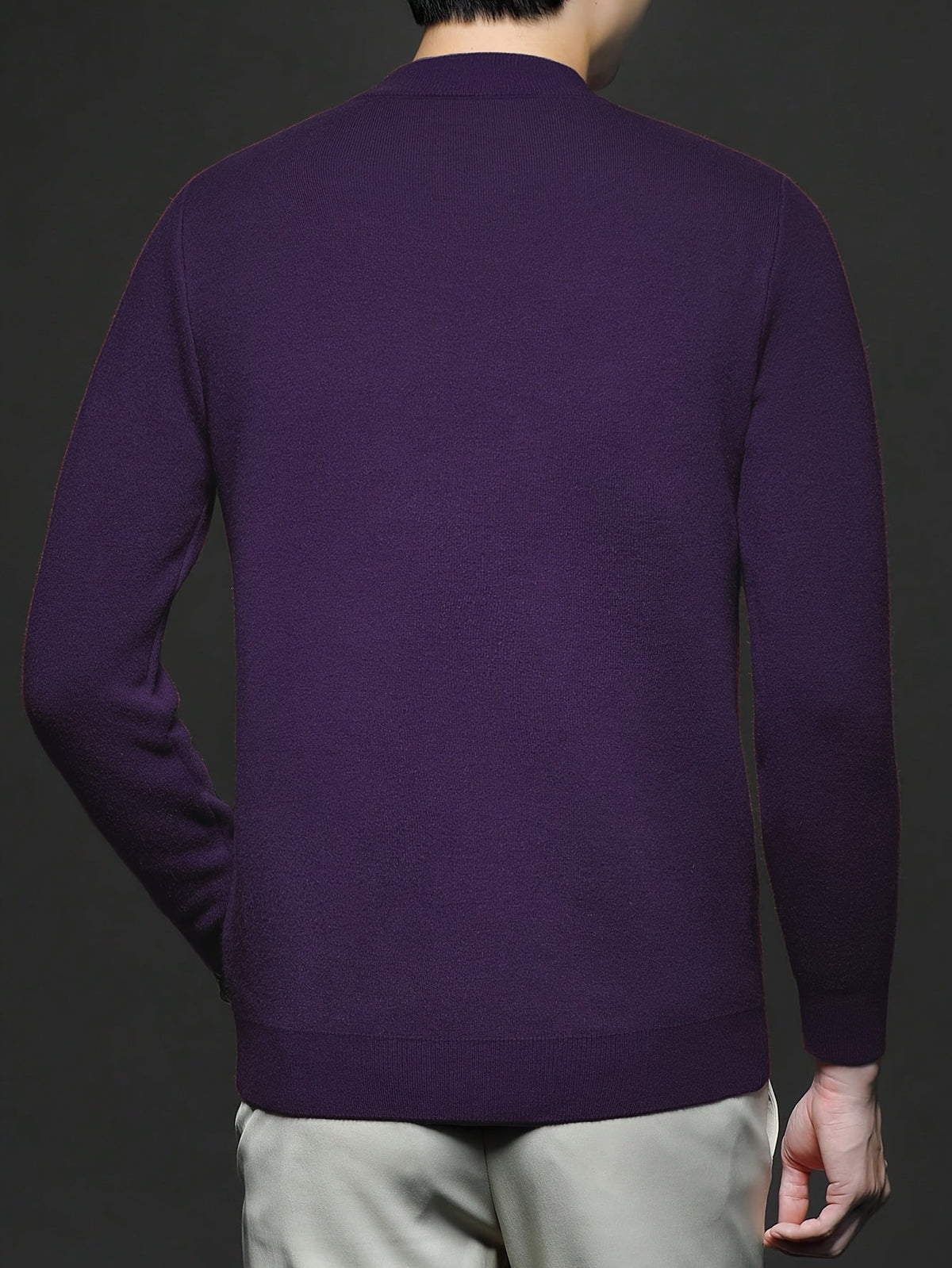 Refined High-Neck Sweater
