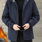 Fleece-Lined Hooded Jacket