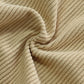 Relaxed Straight-Leg Ribbed Trousers