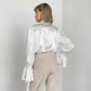 Brixen - Elegant Satin Blouse