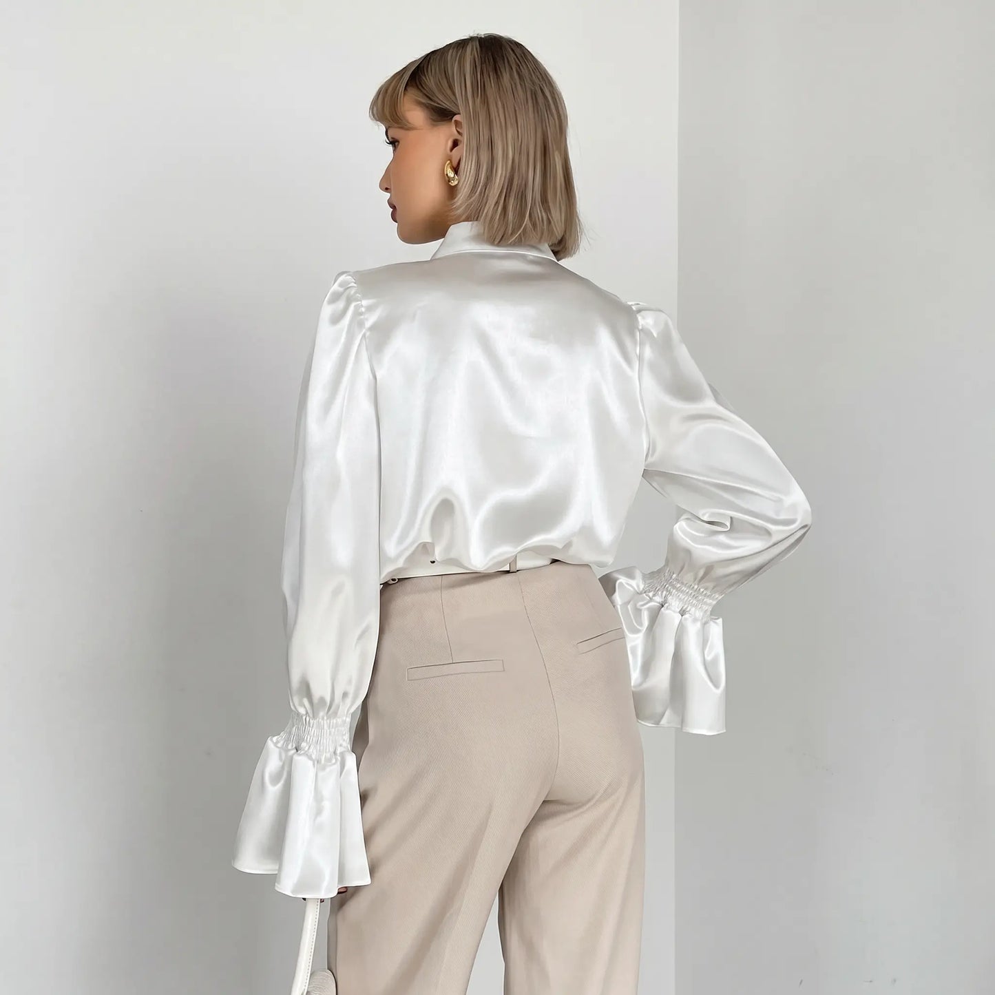 Brixen - Elegant Satin Blouse