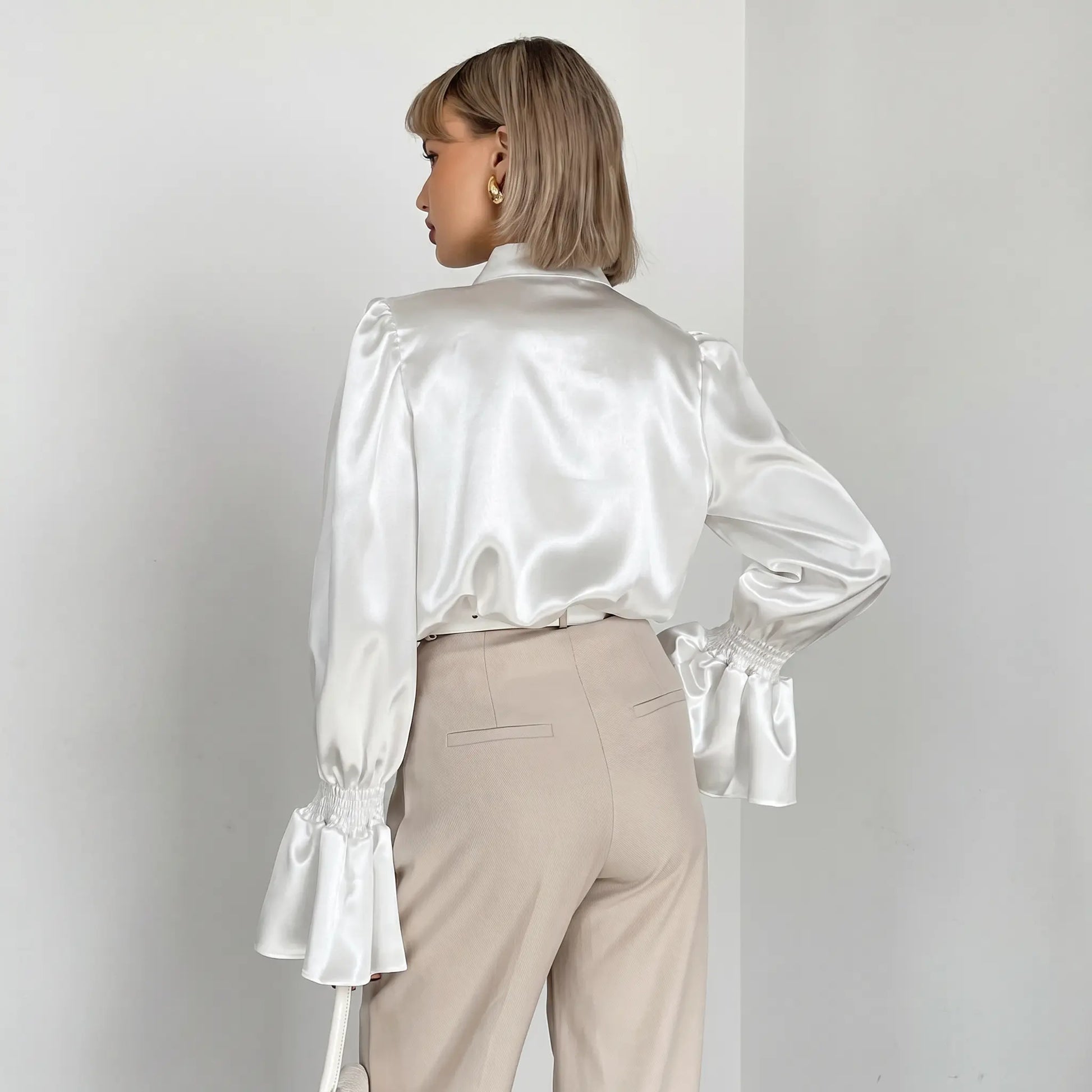 Brixen - Elegant Satin Blouse