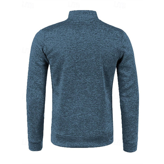 Full-Zip Stand Collar Jacket