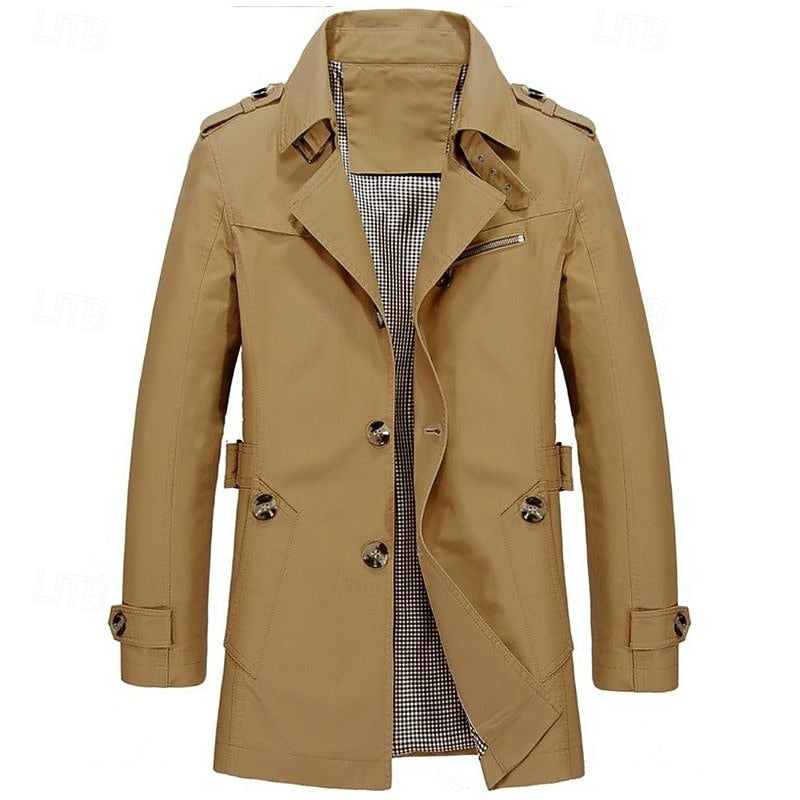Single-Breasted Trench Coat