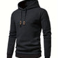 Textured Hooded Pullover