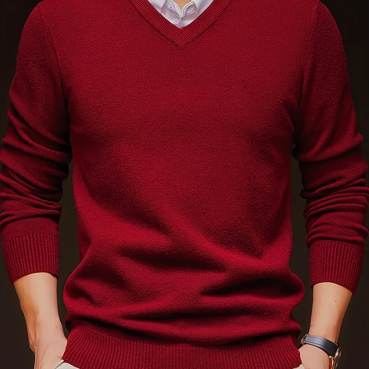 Classic V-Neck Pullover