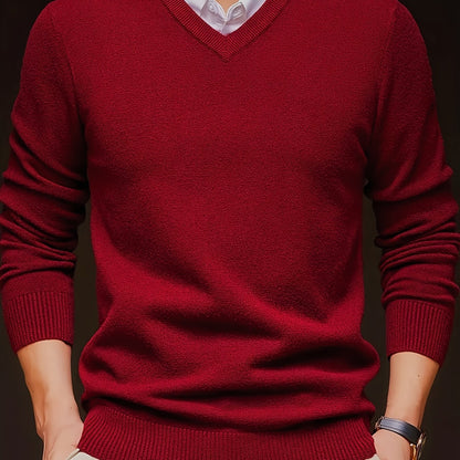 Classic V-Neck Pullover