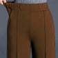 High-Waisted Wide-Leg Trousers