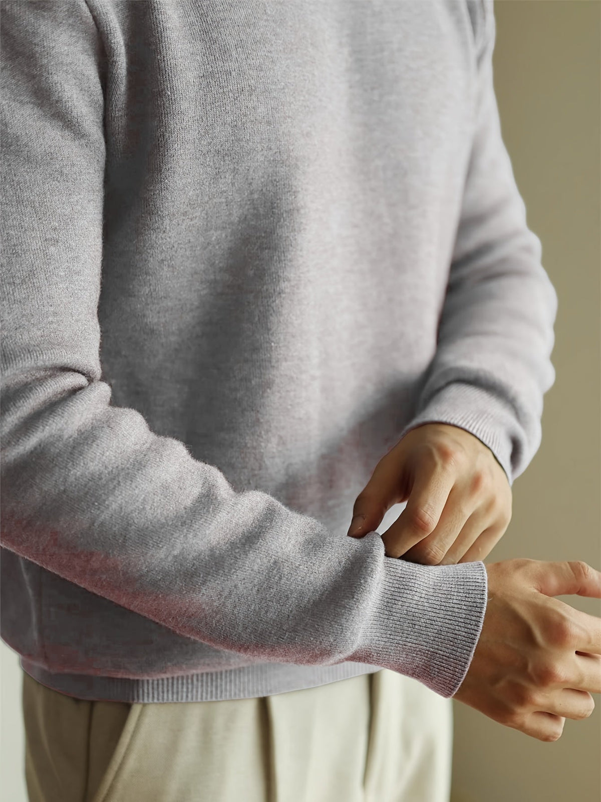 Refined High-Neck Sweater