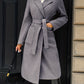 Tailored Belted Long Coat